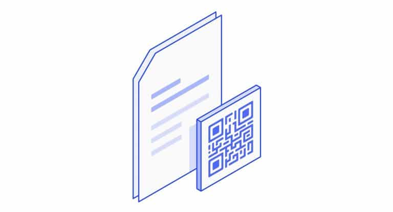QR Codes in Electronic document archiving